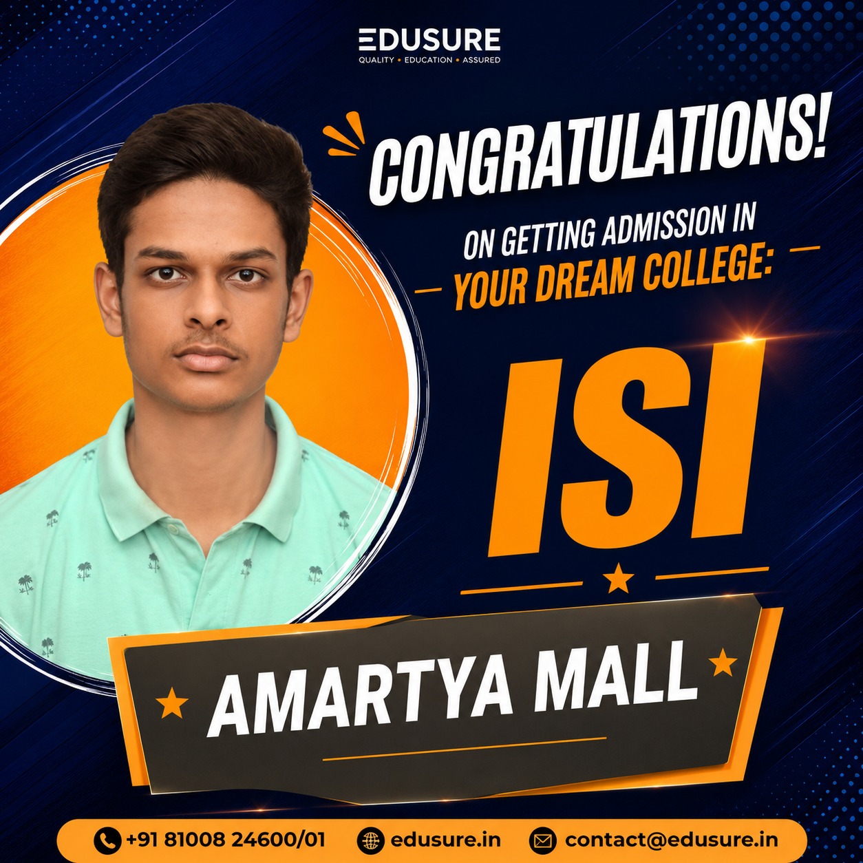 isi amartya mall selected