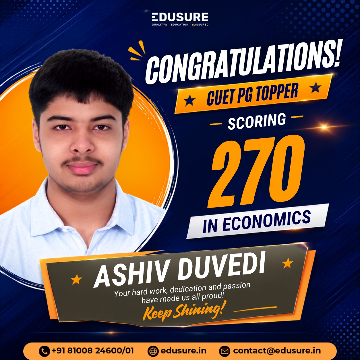 cuet ashiv duvedi 270
